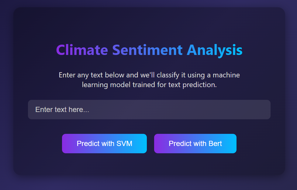 climate-sentiment project screenshot